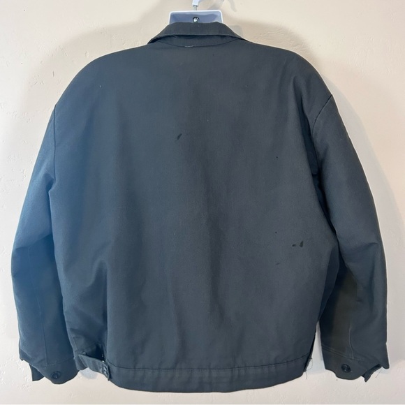 SHOP JACKET Men’s XL Uni-Wear Canvas Jacket Rush Truck Center Ceasar Patches - Picture 7 of 14